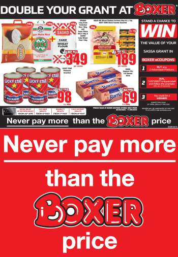 Boxer catalogue  - 05/05/2025 - 11/05/2025.