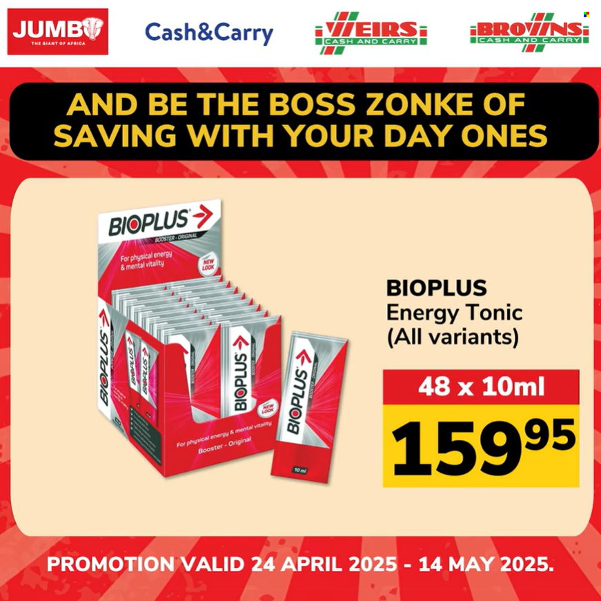 Jumbo Cash & Carry specials - 24/04/2025 - 14/05/2025. Page 3