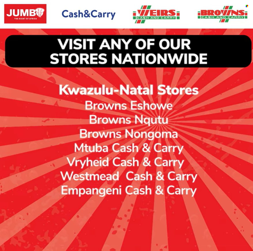 Jumbo Cash & Carry specials - 24/04/2025 - 14/05/2025. Page 7
