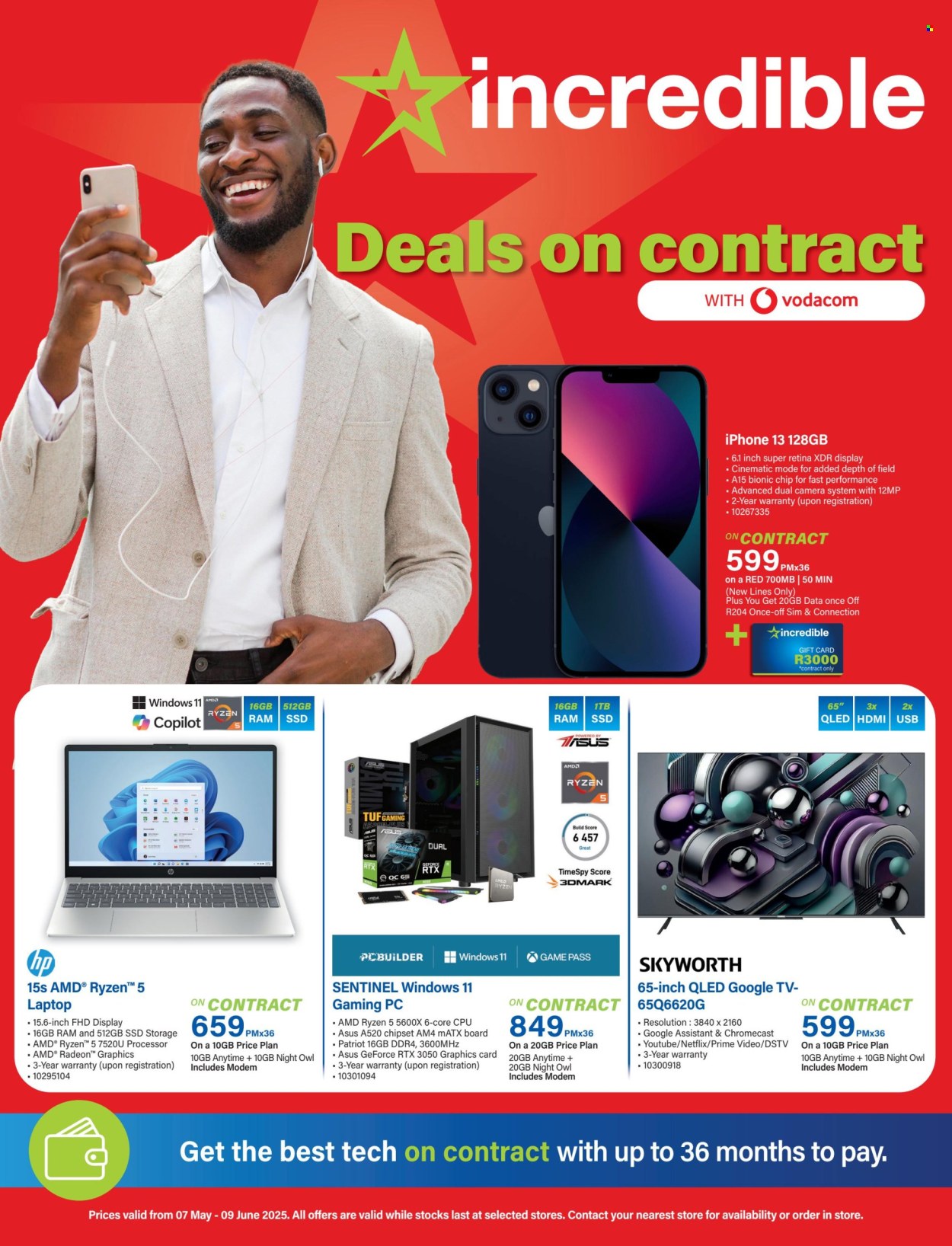Incredible Connection specials - 07/05/2025 - 09/06/2025. Page 1