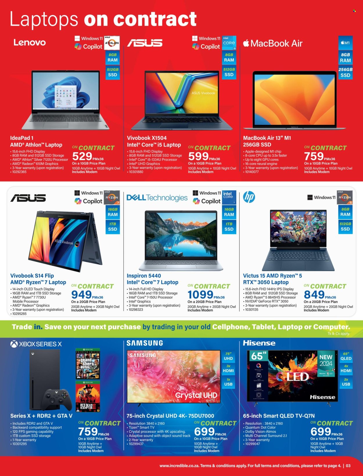 Incredible Connection specials - 07/05/2025 - 09/06/2025. Page 3
