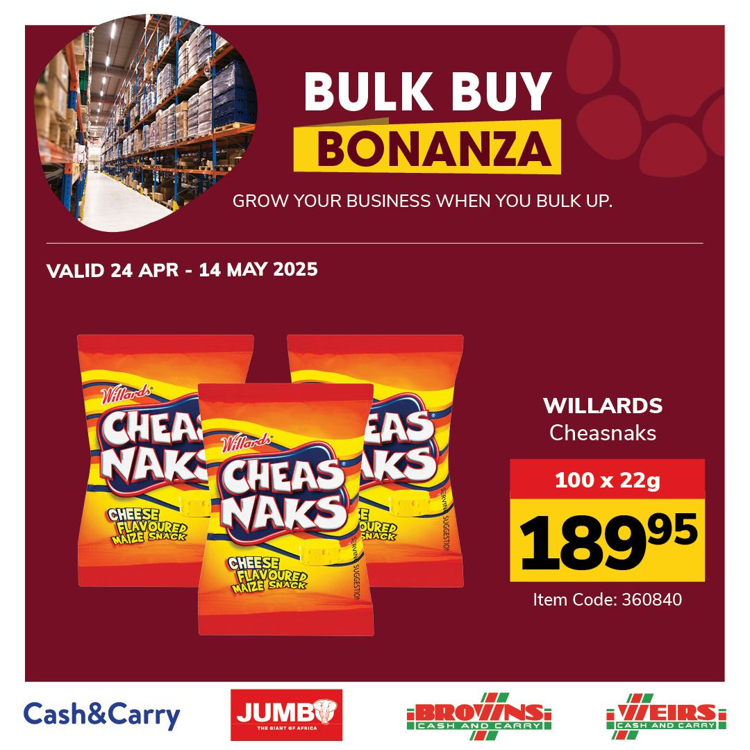Jumbo Cash & Carry specials - 24/04/2025 - 14/05/2025. Page 4