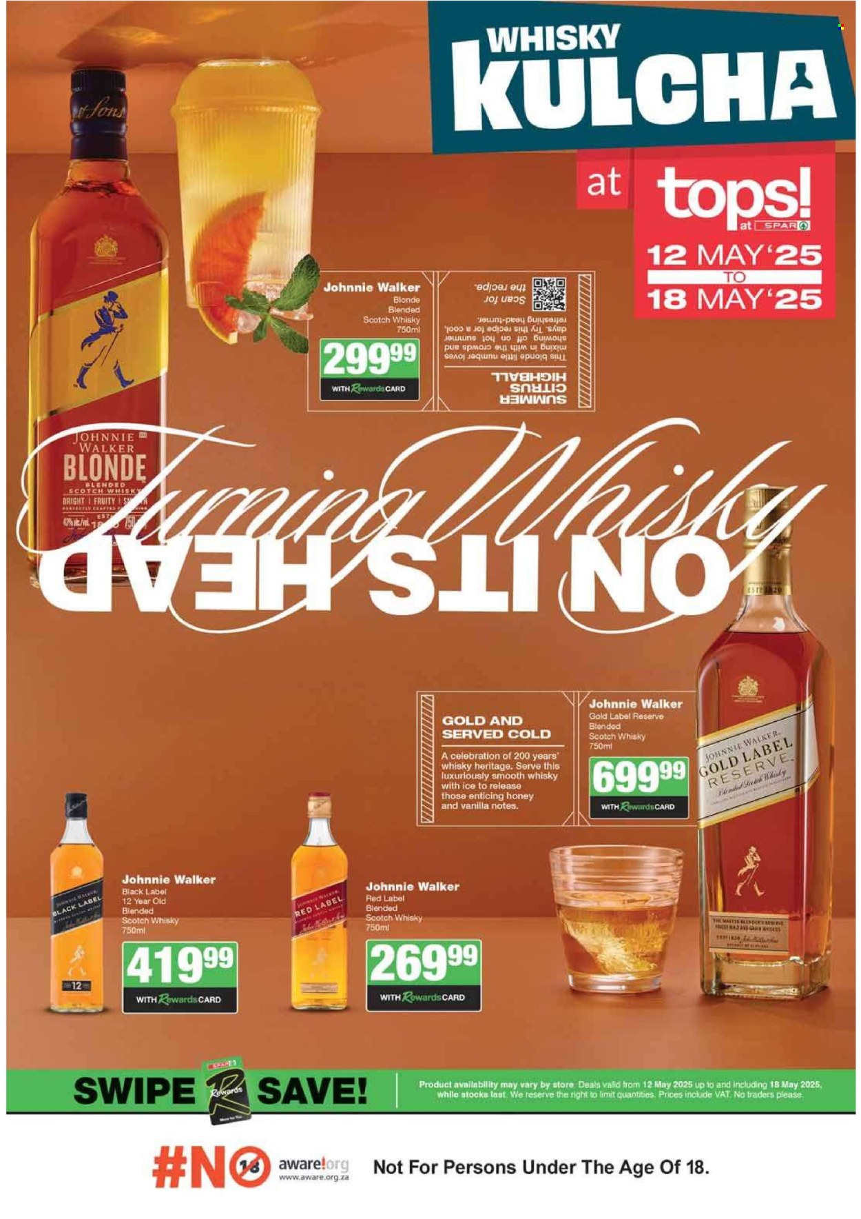 TOPS at SPAR specials - 12/05/2025 - 18/05/2025. Page 1