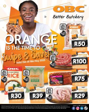 OBC catalogue  - 15/05/2025 - 18/05/2025.