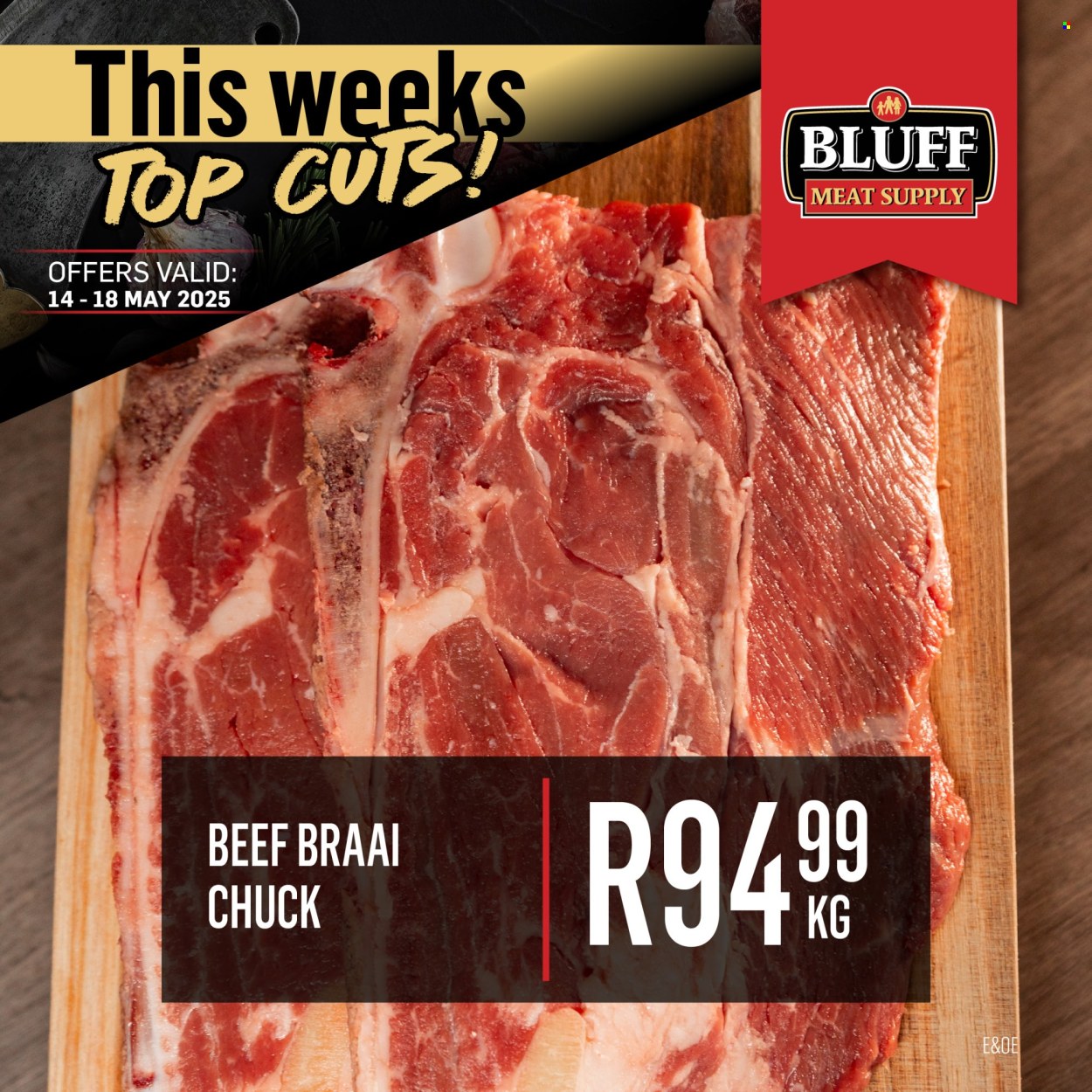 Bluff Meat Supply specials - 14/05/2025 - 18/05/2025. Page 2