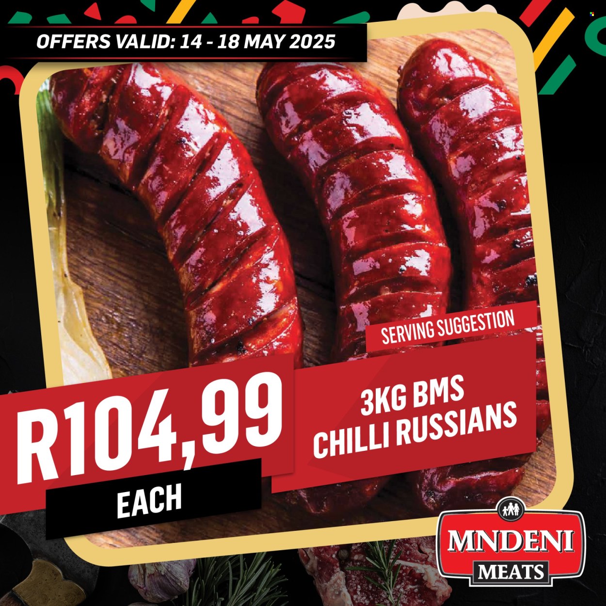 Mndeni Meats specials - 14/05/2025 - 18/05/2025. Page 6