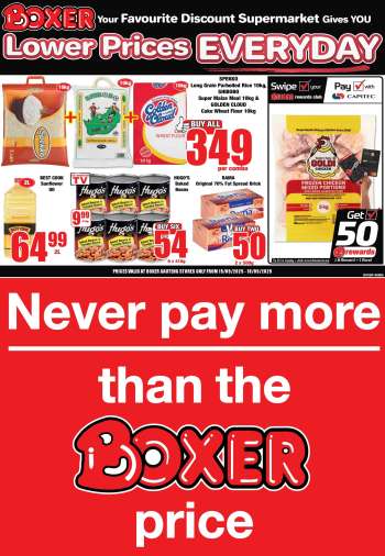 Boxer catalogue  - 15/05/2025 - 18/05/2025.