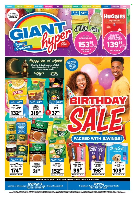 Giant Hyper specials - 15/05/2025 - 08/06/2025. Page 1