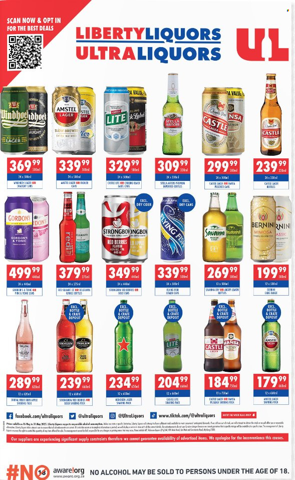 Liberty Liquors specials - 16/05/2025 - 31/05/2025. Page 3
