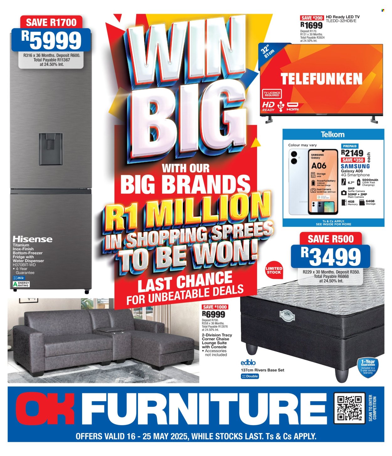 OK Furniture specials - 16/05/2025 - 25/05/2025. Page 1