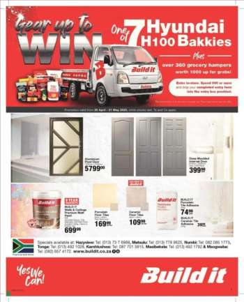 Build It catalogue  - 23/04/2025 - 21/06/2025.