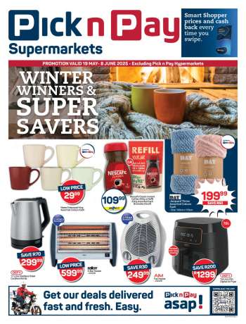 Pick n Pay Supermarket catalogue  - 19/05/2025 - 08/06/2025.