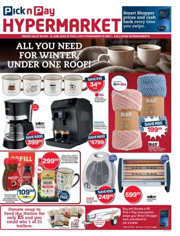 Pick n Pay Hypermarket catalogue  - 19/05/2025 - 08/06/2025.
