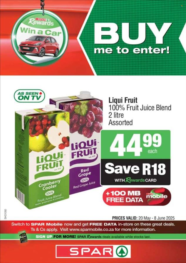 SPAR specials - 20/05/2025 - 08/06/2025. Page 19