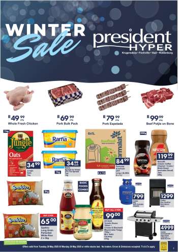 President Hyper catalogue  - 20/05/2025 - 26/05/2025.
