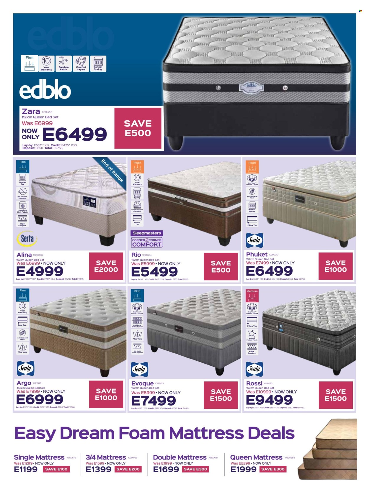 Sleepmasters specials - 22/05/2025 - 18/06/2025. Page 3
