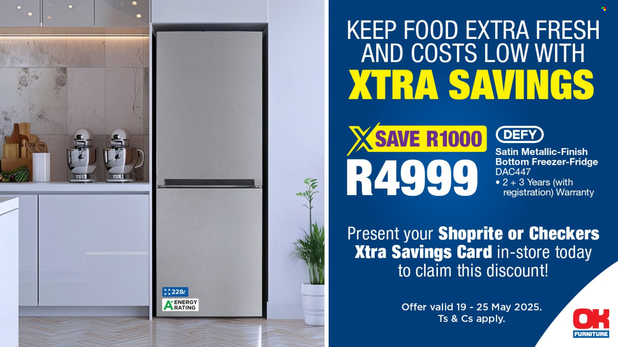 OK Furniture specials - 19/05/2025 - 25/05/2025. Page 1