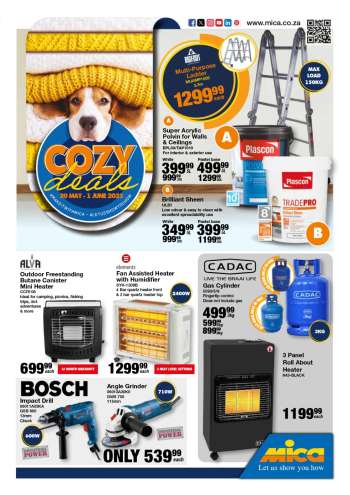 Mica catalogue  - 20/05/2025 - 01/06/2025.