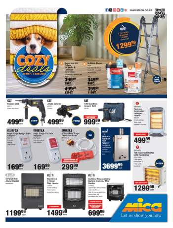 Mica catalogue  - 20/05/2025 - 01/06/2025.