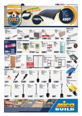 Mica catalogue  - 20/05/2025 - 01/06/2025.