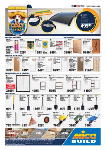 Mica catalogue  - 20/05/2025 - 01/06/2025.