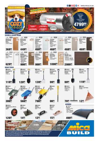 Mica catalogue  - 20/05/2025 - 01/06/2025.