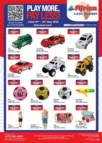 Africa Cash & Carry catalogue  - 19/05/2025 - 24/05/2025.