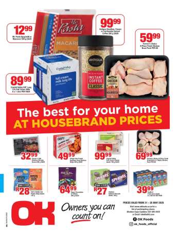 OK Foods catalogue  - 21/05/2025 - 25/05/2025.