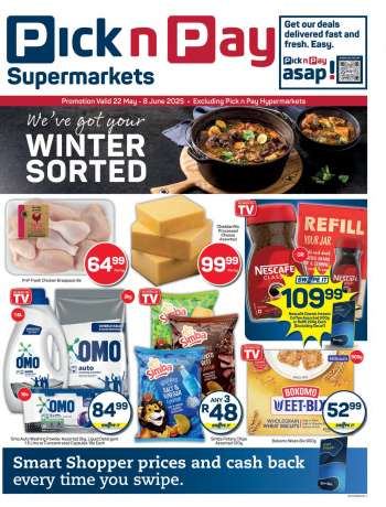 Pick n Pay Supermarket catalogue  - 22/05/2025 - 08/06/2025.