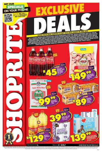 Shoprite catalogue  - 22/05/2025 - 08/06/2025.