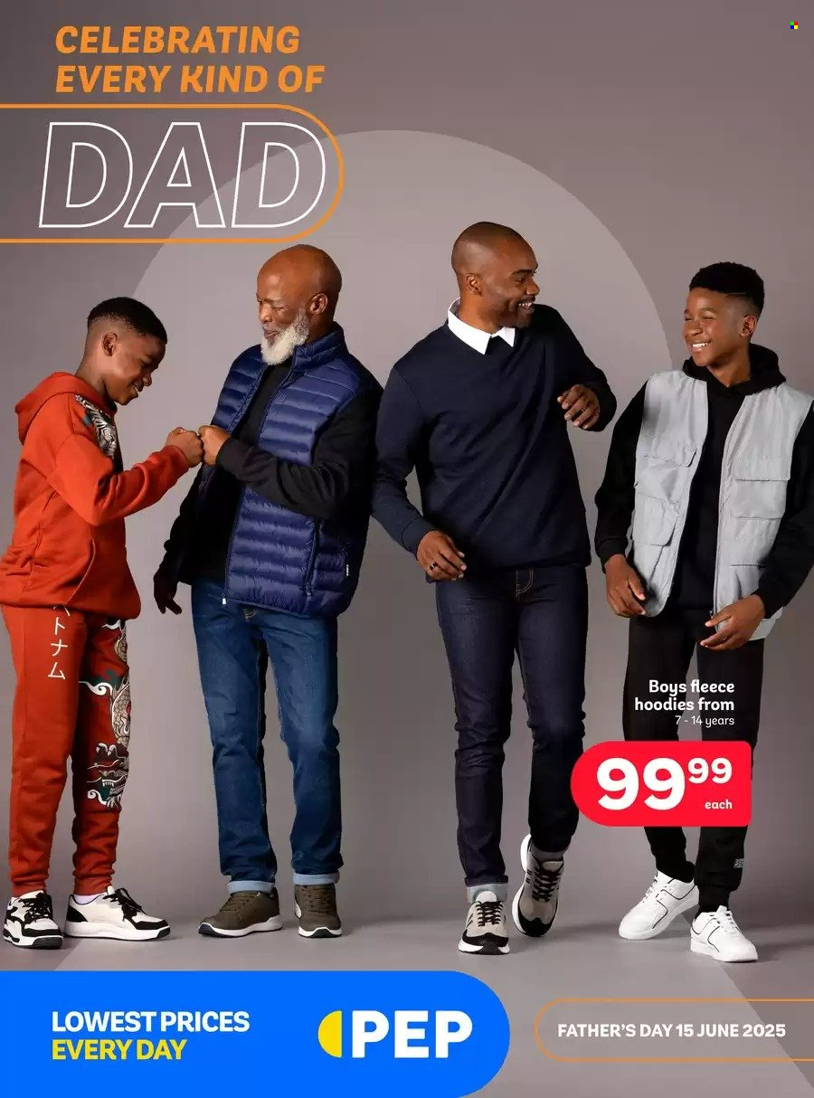 PEP Stores specials. Page 1