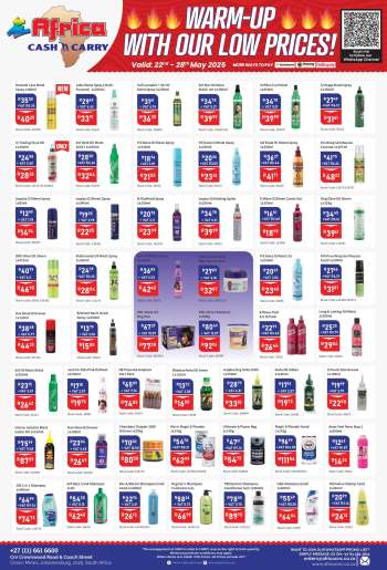 Africa Cash & Carry catalogue  - 22/05/2025 - 28/05/2025.