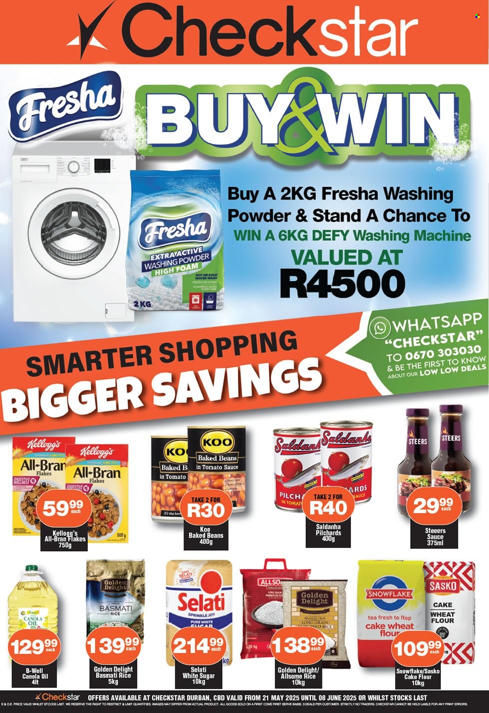 Checkstar specials - 21/05/2025 - 08/06/2025. Page 1