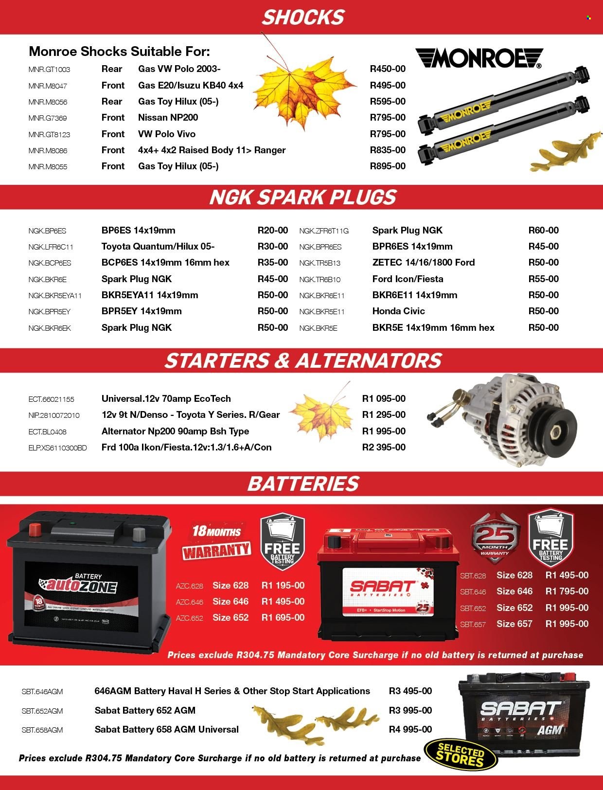 AutoZone specials - 22/05/2025 - 04/06/2025. Page 4