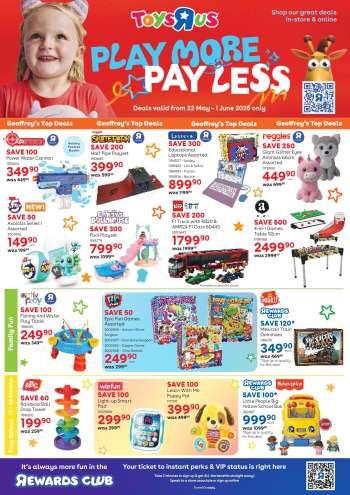 Toys R Us catalogue  - 22/05/2025 - 01/06/2025.
