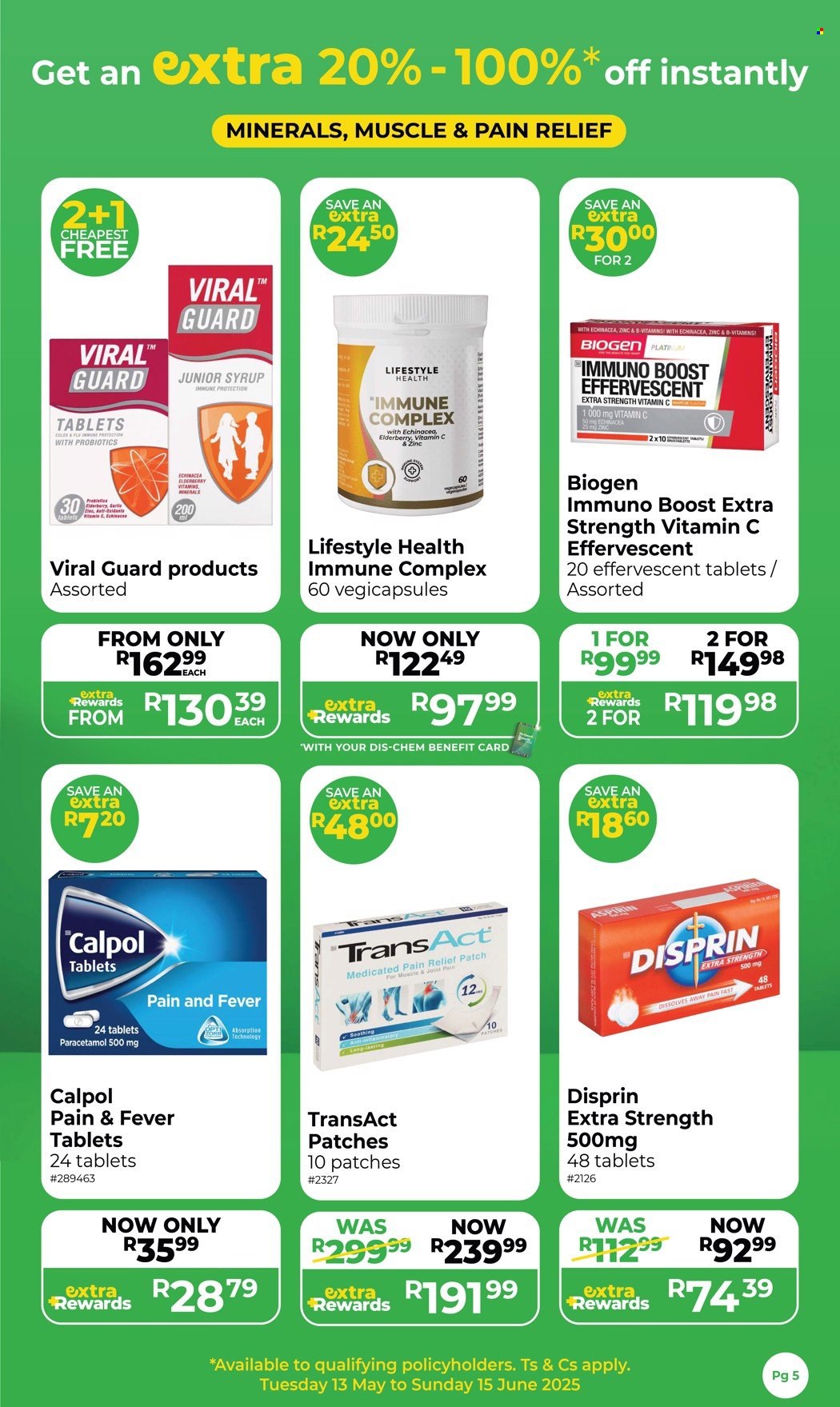 Dis-Chem specials - 13/05/2025 - 15/06/2025. Page 5