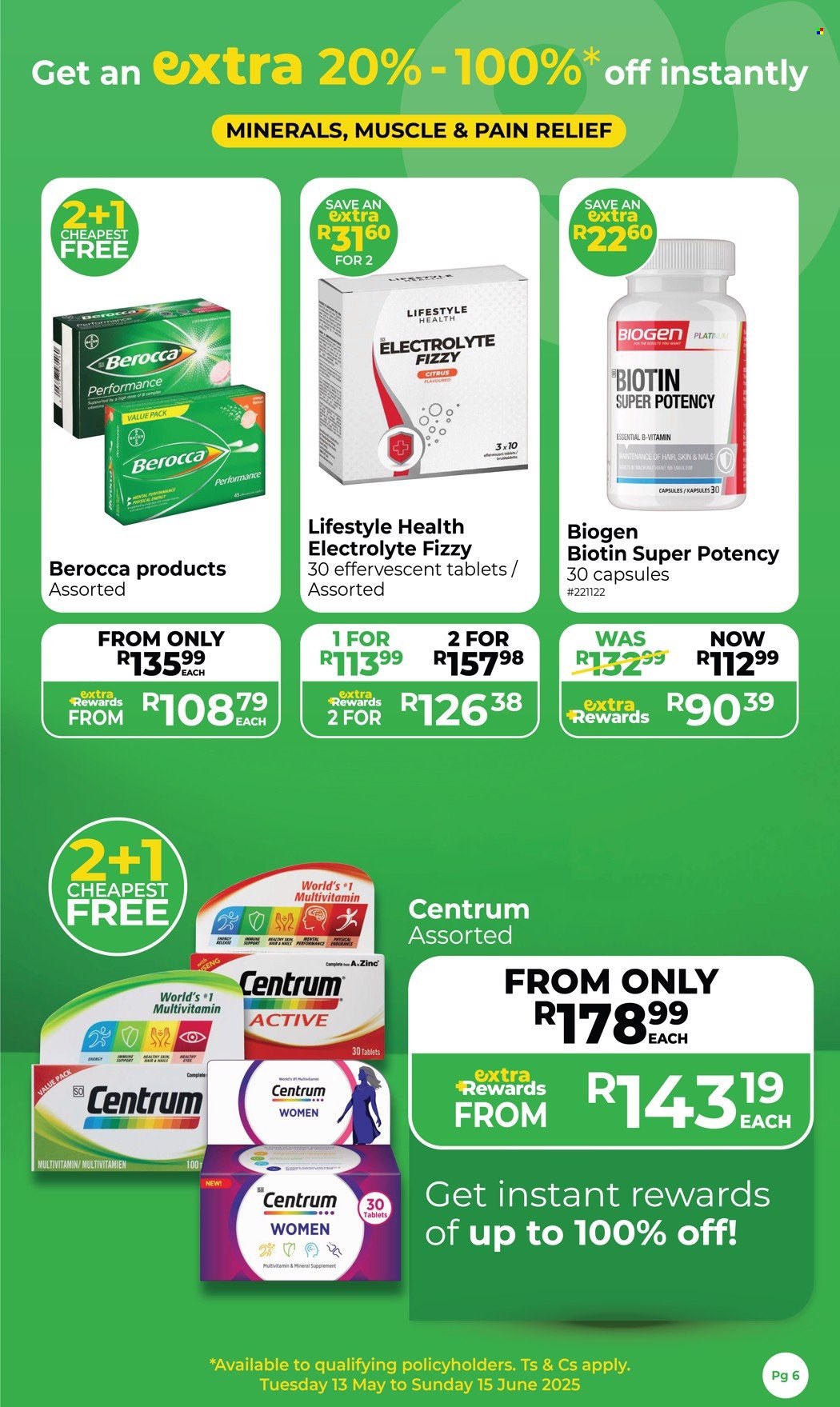 Dis-Chem specials - 13/05/2025 - 15/06/2025. Page 6