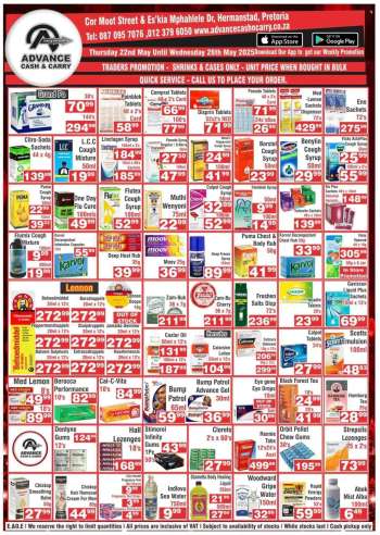 Advance Cash & Carry catalogue  - 22/05/2025 - 26/05/2025.