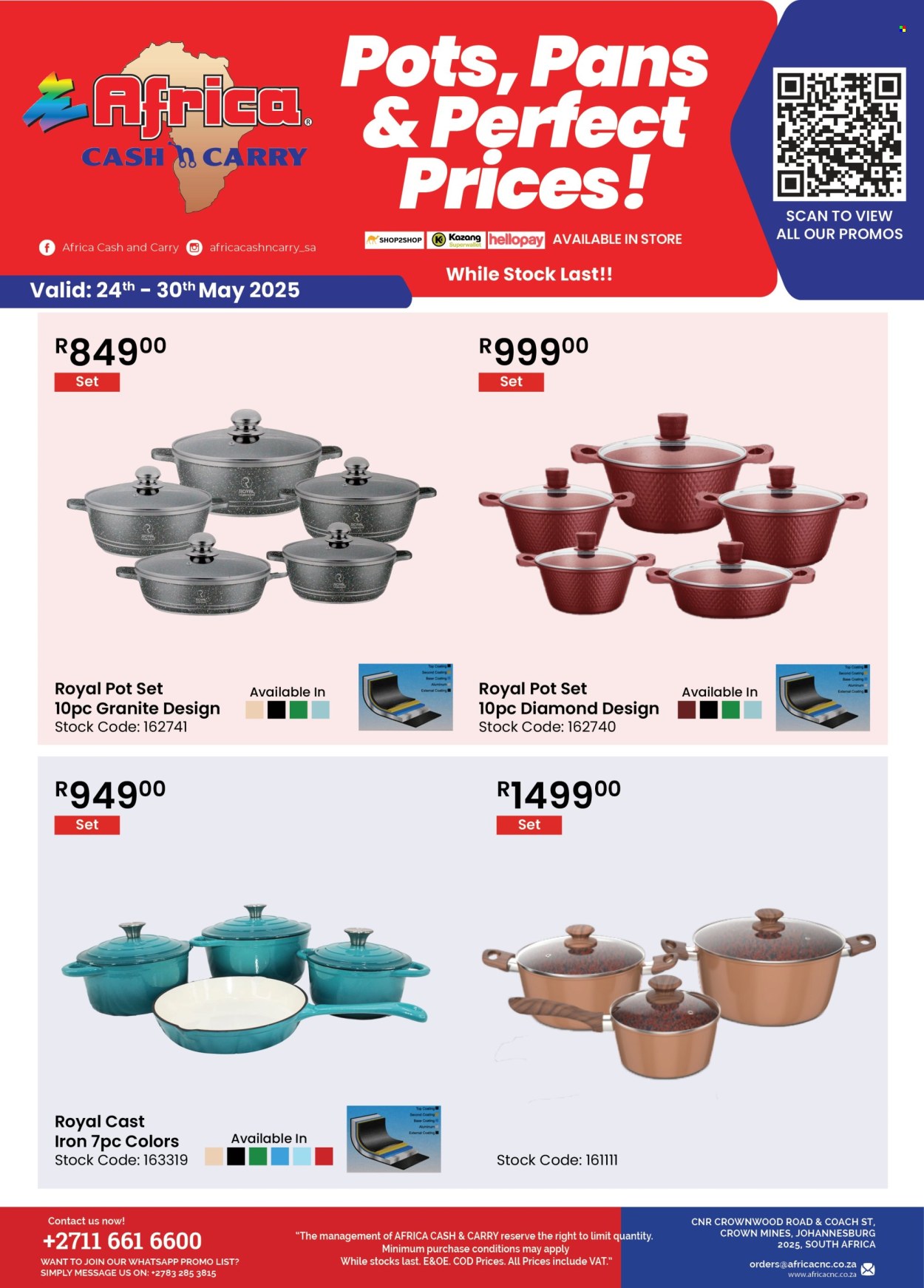 Africa Cash & Carry specials - 24/05/2025 - 30/05/2025. Page 1