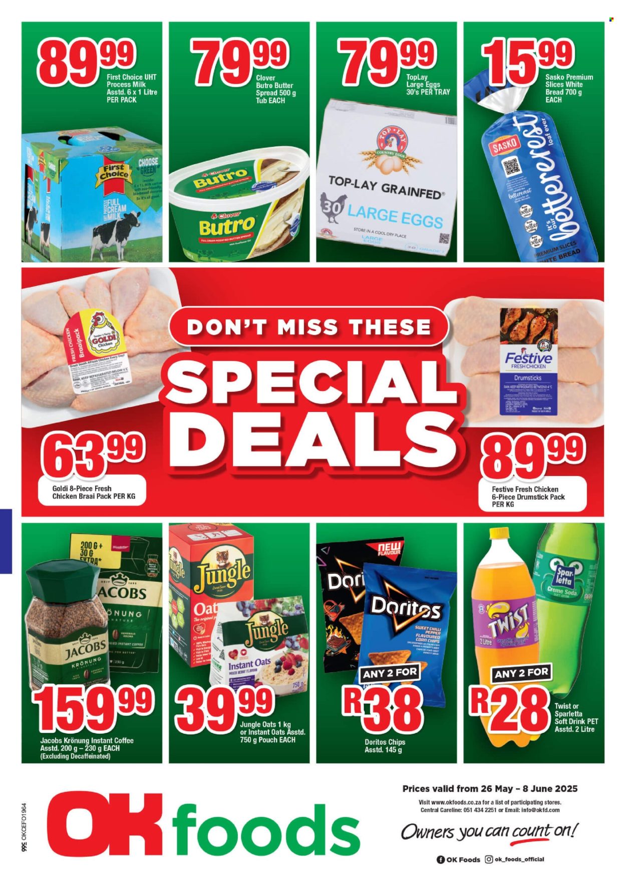 OK Foods specials - 26/05/2025 - 08/06/2025. Page 1