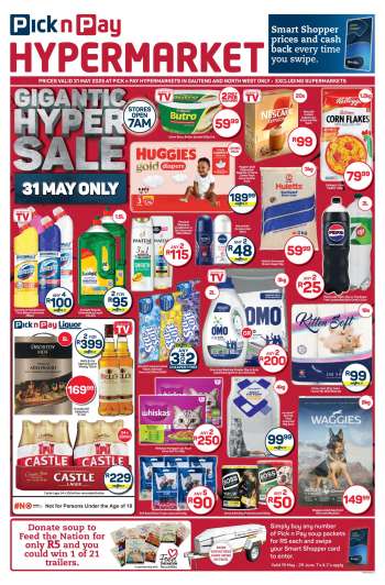 Pick n Pay Hypermarket catalogue  - 31/05/2025 - 31/05/2025.