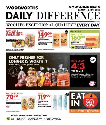 Woolworths catalogue  - 26/05/2025 - 08/06/2025.