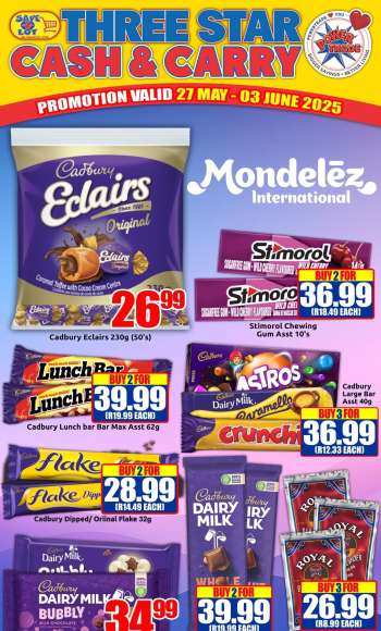 Three Star Cash and Carry catalogue  - 27/05/2025 - 03/06/2025.