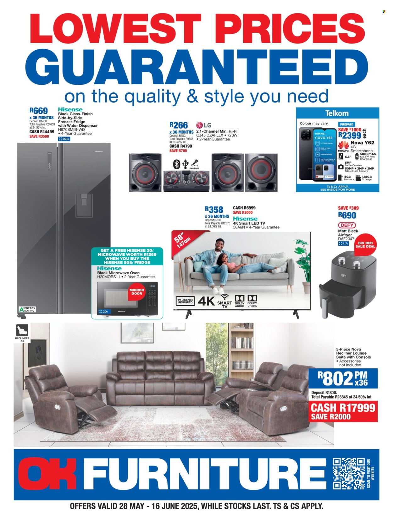 OK Furniture specials - 28/05/2025 - 16/06/2025. Page 1