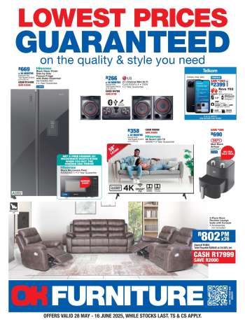 OK Furniture catalogue  - 28/05/2025 - 16/06/2025.