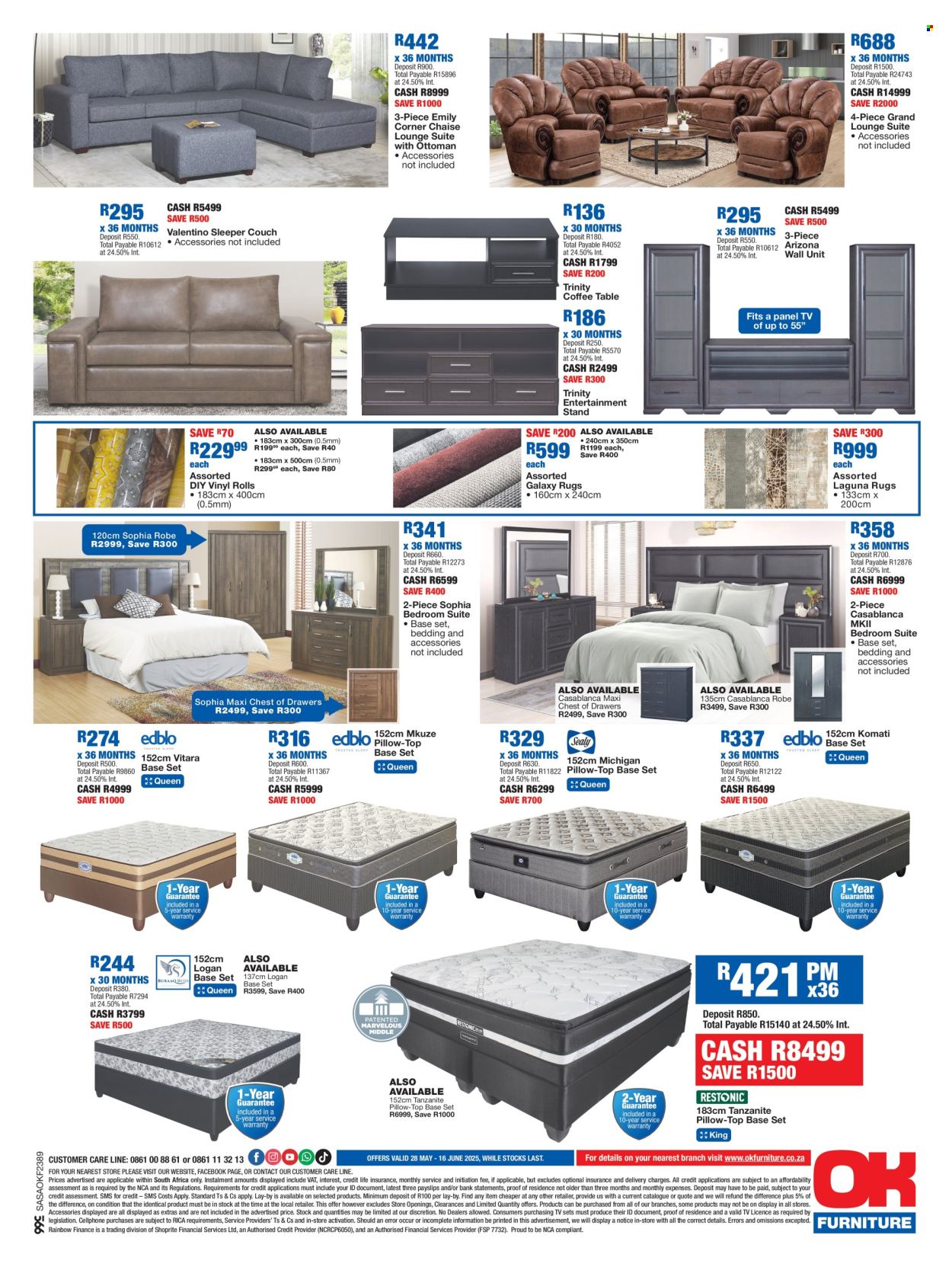 OK Furniture specials - 28/05/2025 - 16/06/2025. Page 4