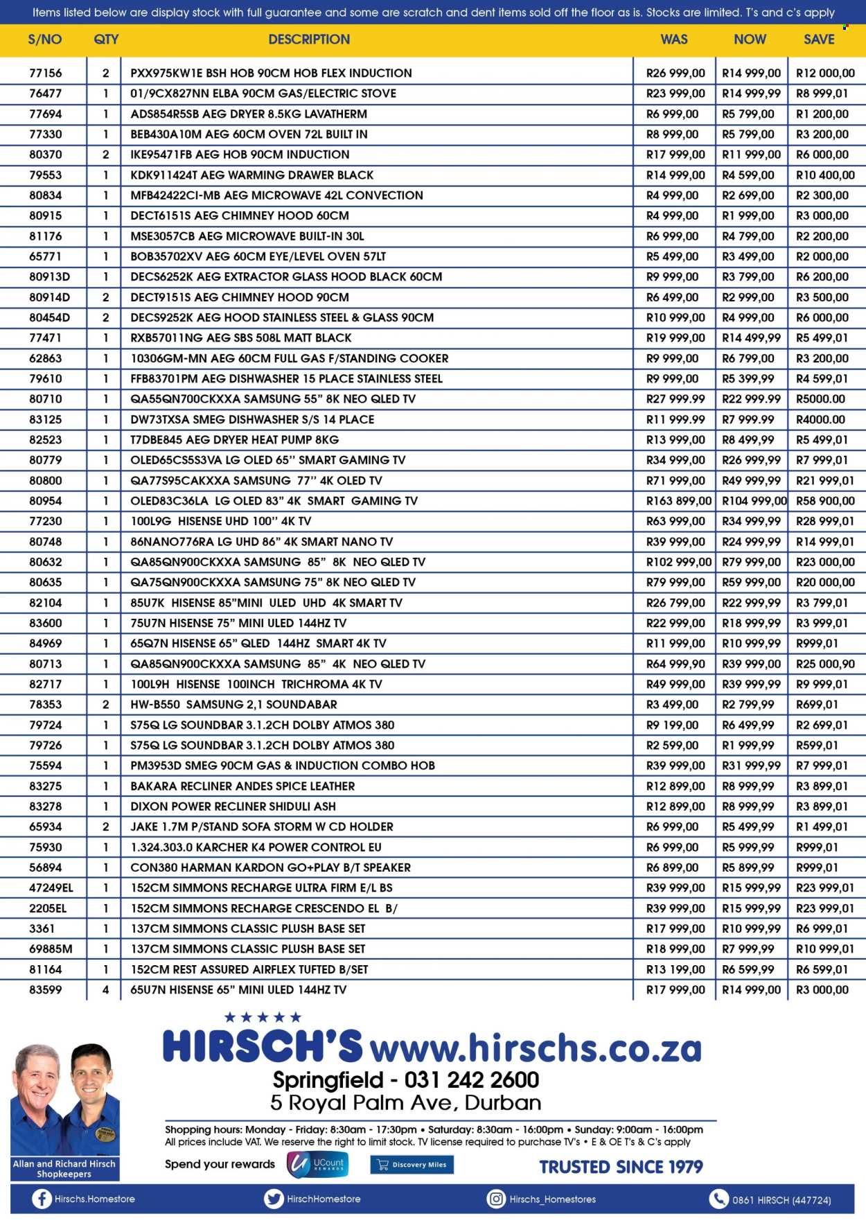 Hirsch's specials - 30/05/2025 - 01/06/2025. Page 2