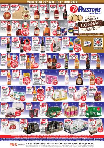 Prestons Liquor Stores catalogue  - 29/05/2025 - 04/06/2025.