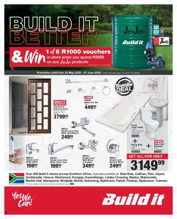 Build It catalogue  - 22/05/2025 - 07/06/2025.