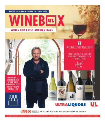 Ultra Liquors catalogue  - 14/05/2025 - 07/06/2025.